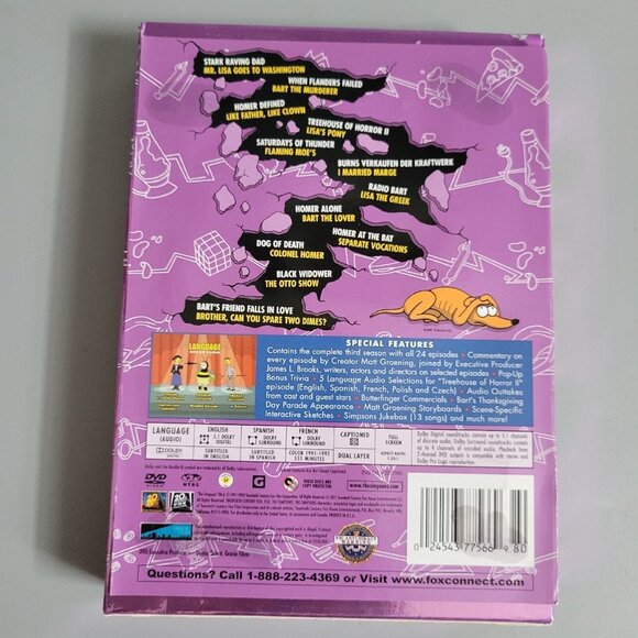The Simpson Seasons 1 - 4 Collectors Edition DVD Lot Complete With Books. NICE!! - Picture 8 of 12